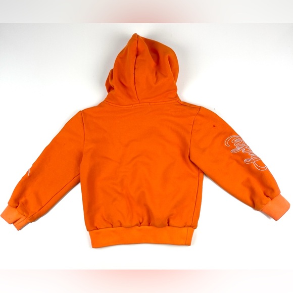 Kid’s BKYS Lucky Charm Orange Hoodie Size 6 - Picture 2 of 3